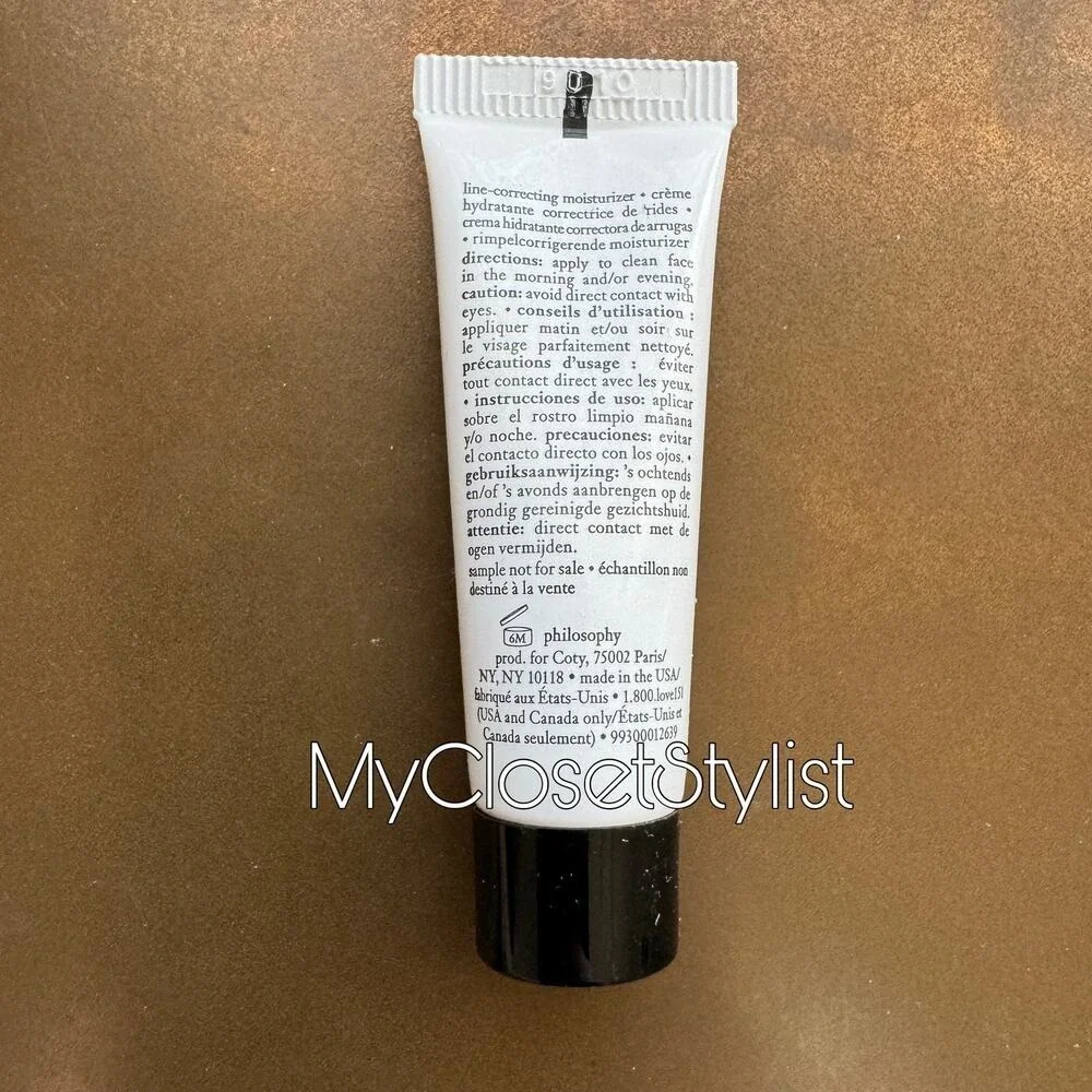 Philosophy Anti-Wrinkle Miracle Worker + Line Correcting Moisturizer NEW in box!